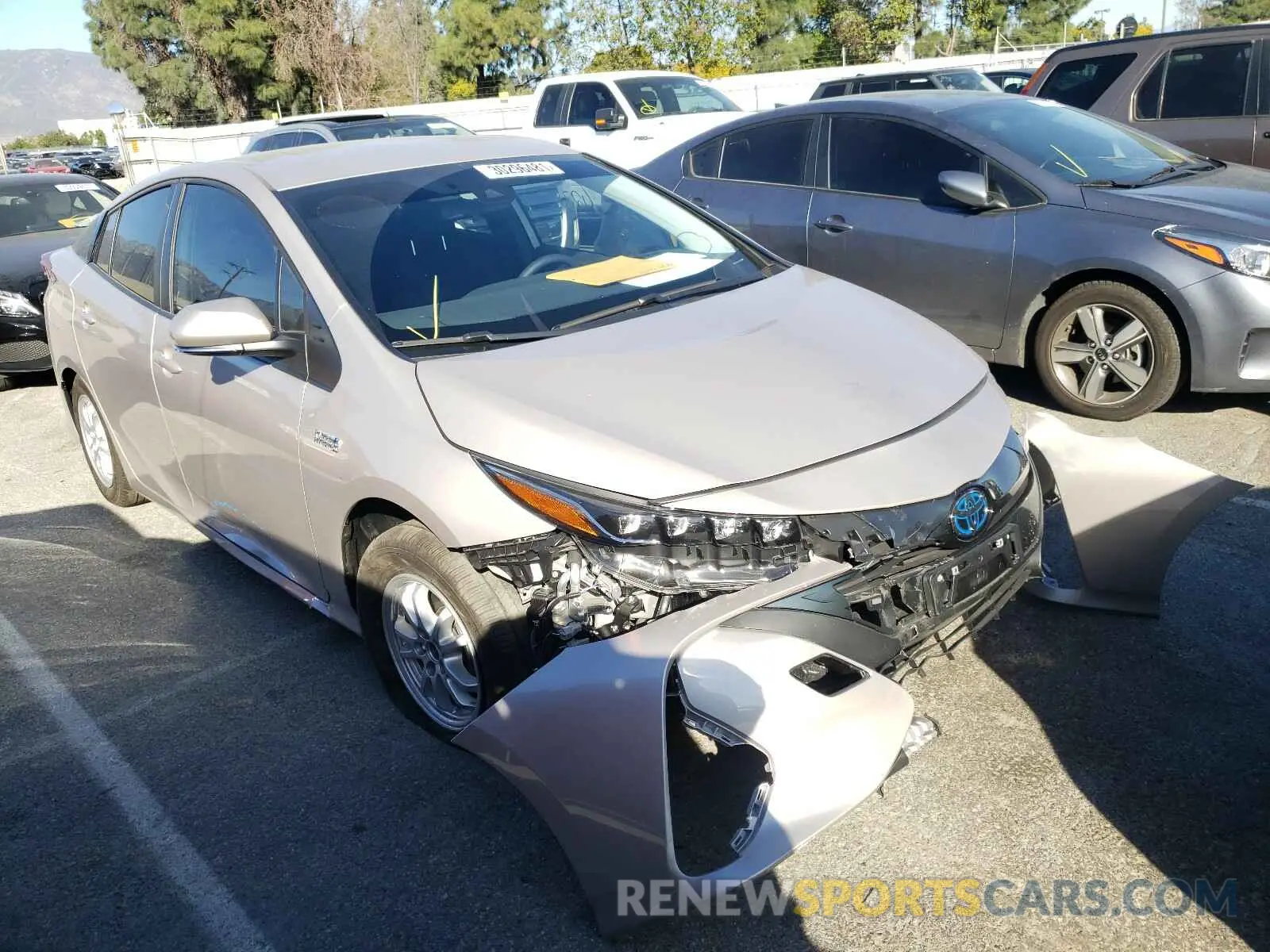 1 fotografías del automóvil dañado JTDKAMFPXM3170890 TOYOTA PRIUS 2021