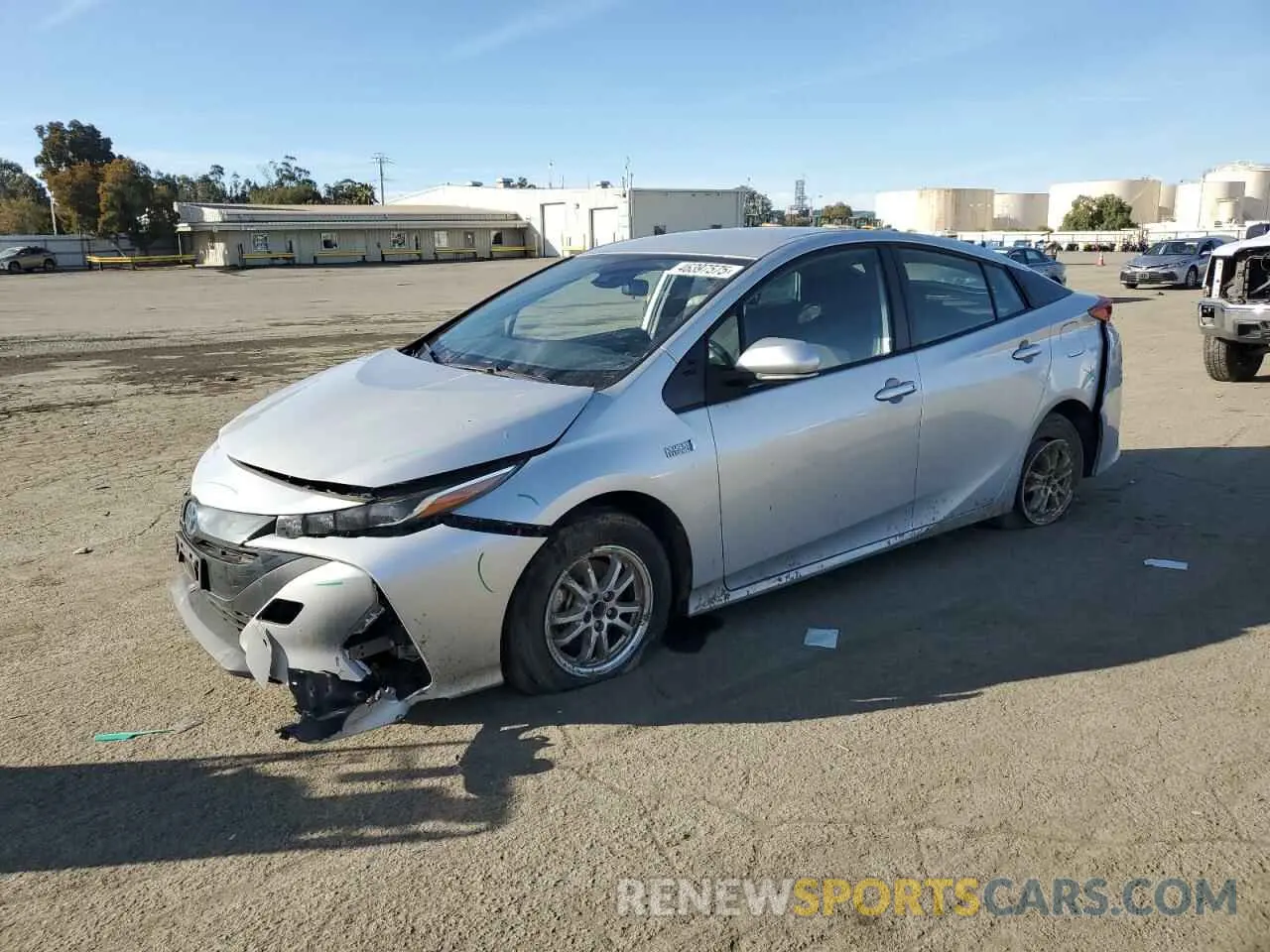 1 fotografías del automóvil dañado JTDKAMFPXM3177872 TOYOTA PRIUS 2021