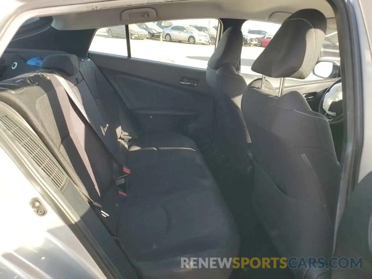 10 fotografías del automóvil dañado JTDKAMFPXM3177872 TOYOTA PRIUS 2021