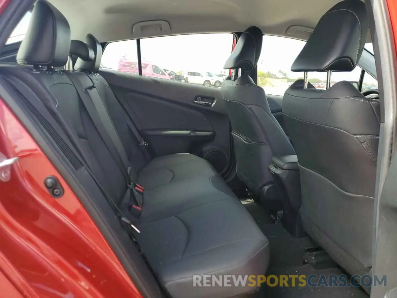 10 fotografías del automóvil dañado JTDKAMFPXM3180397 TOYOTA PRIUS 2021