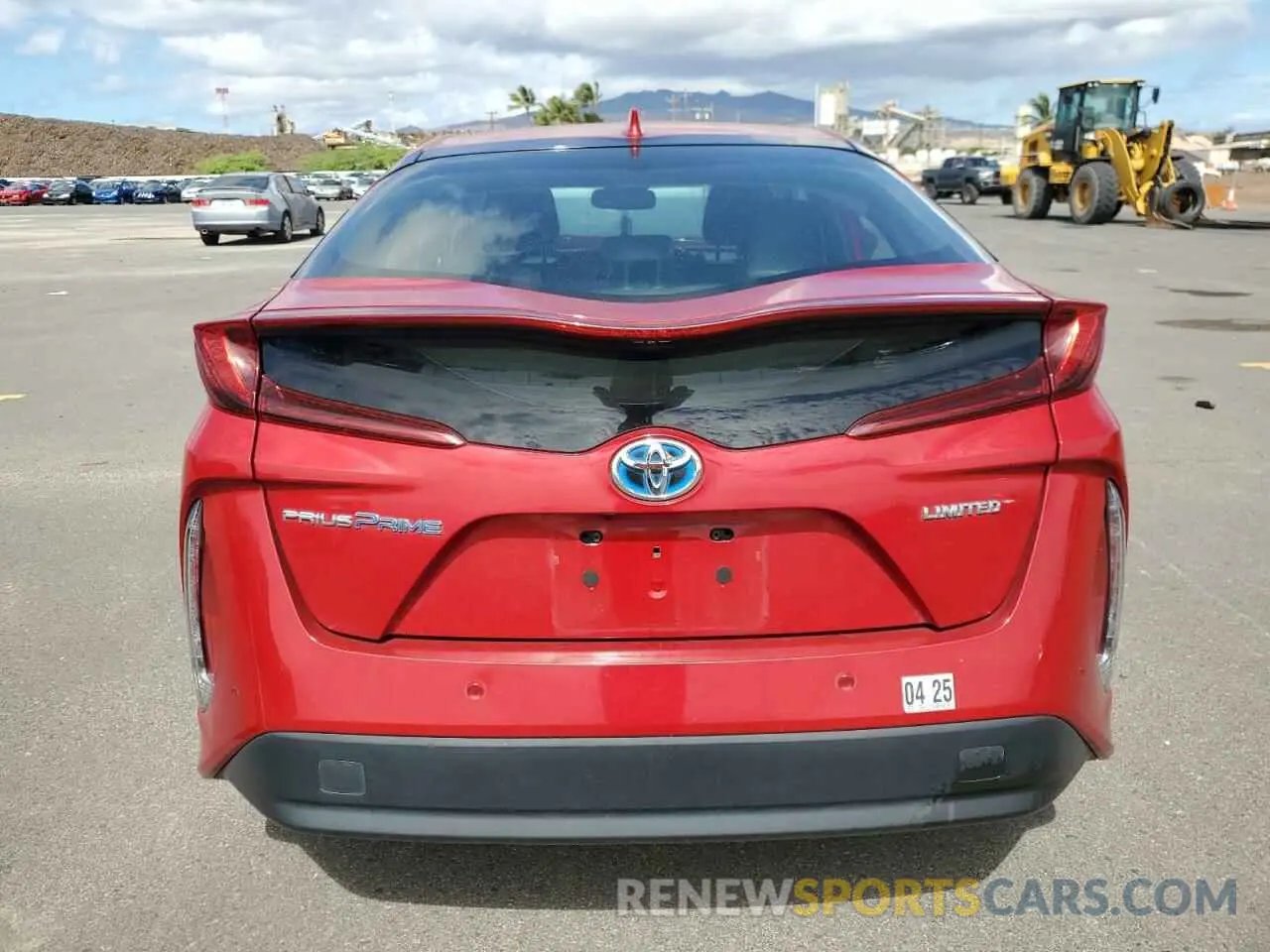 6 fotografías del automóvil dañado JTDKAMFPXM3180397 TOYOTA PRIUS 2021