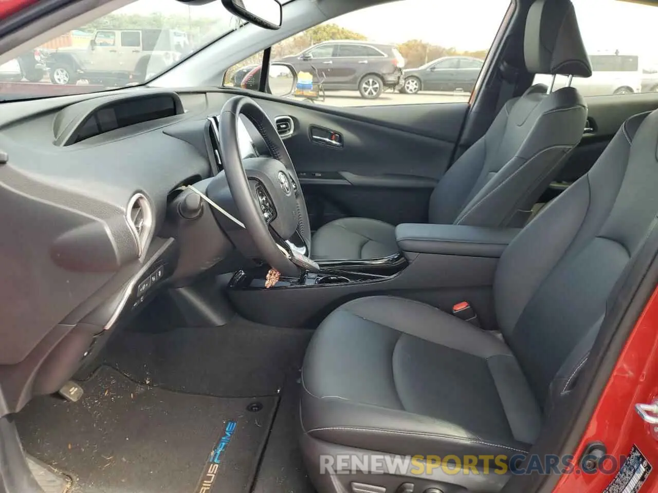 7 fotografías del automóvil dañado JTDKAMFPXM3180397 TOYOTA PRIUS 2021