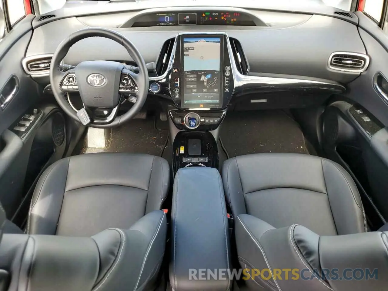 8 fotografías del automóvil dañado JTDKAMFPXM3180397 TOYOTA PRIUS 2021