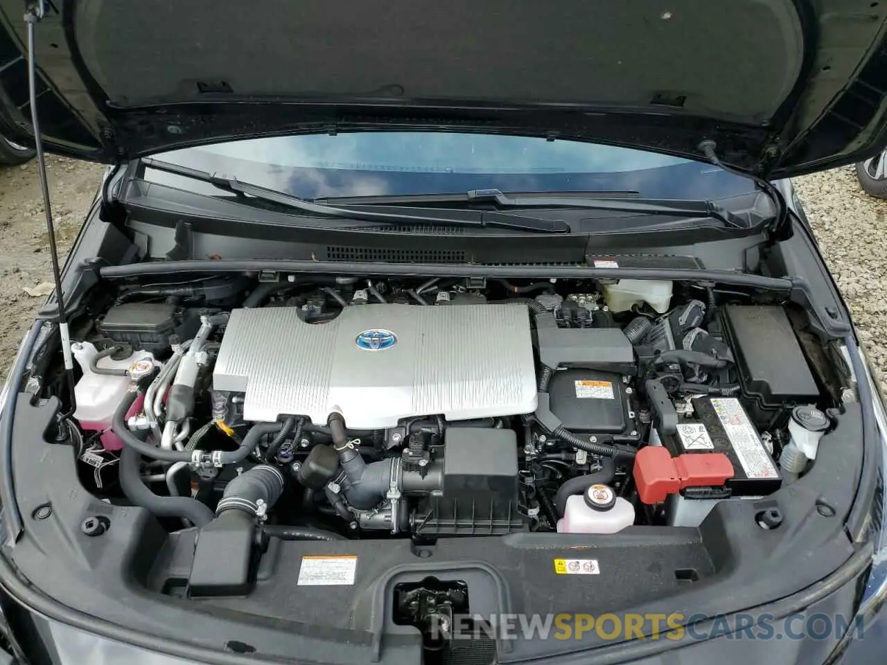 7 fotografías del automóvil dañado JTDKAMFPXM3184661 TOYOTA PRIUS 2021