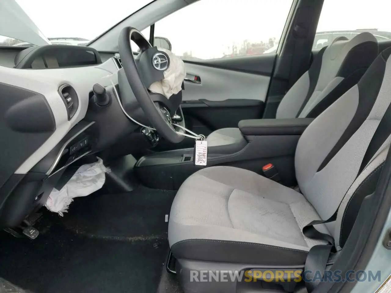 7 fotografías del automóvil dañado JTDKAMFU0M3134583 TOYOTA PRIUS 2021