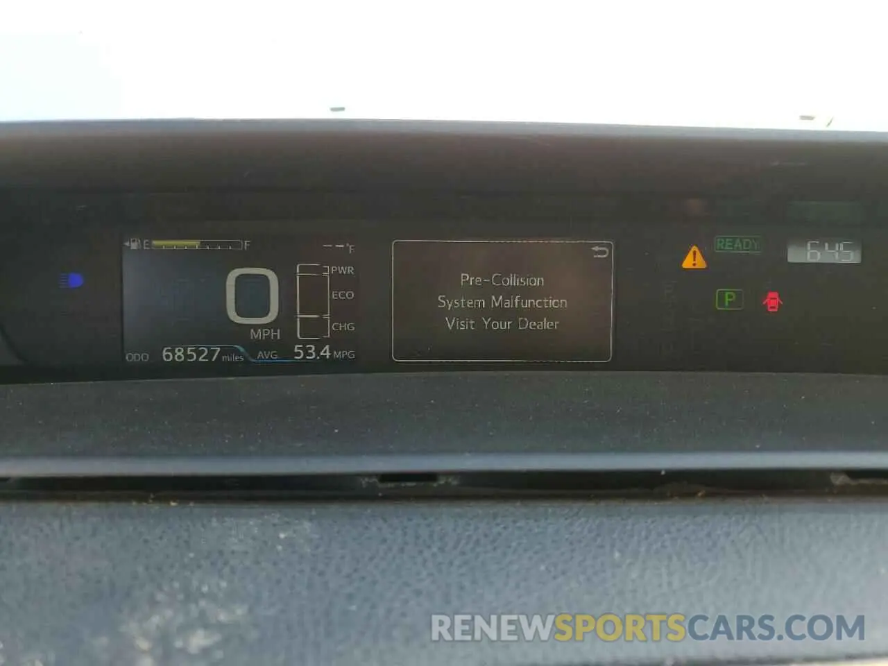 9 fotografías del automóvil dañado JTDKAMFU0M3134955 TOYOTA PRIUS 2021