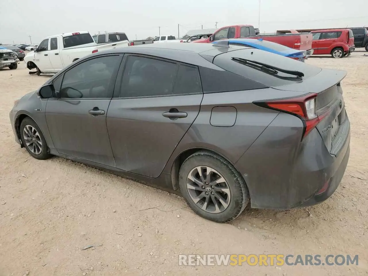 2 fotografías del automóvil dañado JTDKAMFU0M3138794 TOYOTA PRIUS 2021