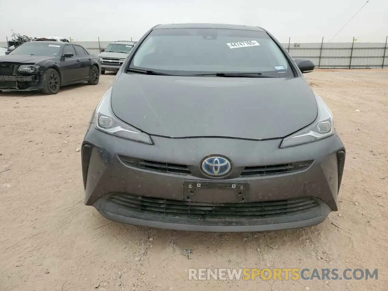 5 fotografías del automóvil dañado JTDKAMFU0M3138794 TOYOTA PRIUS 2021