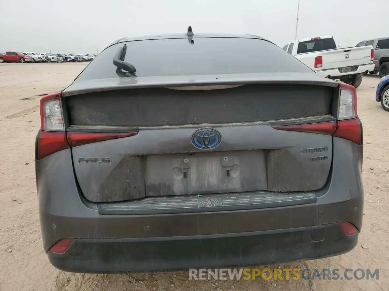 6 fotografías del automóvil dañado JTDKAMFU0M3138794 TOYOTA PRIUS 2021