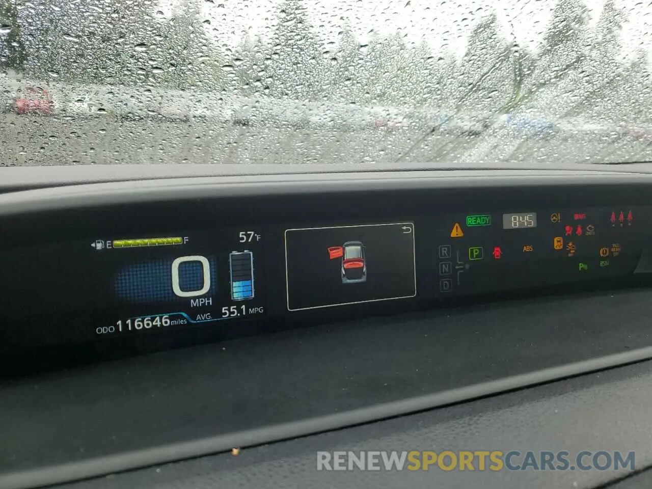9 fotografías del automóvil dañado JTDKAMFU0M3149424 TOYOTA PRIUS 2021