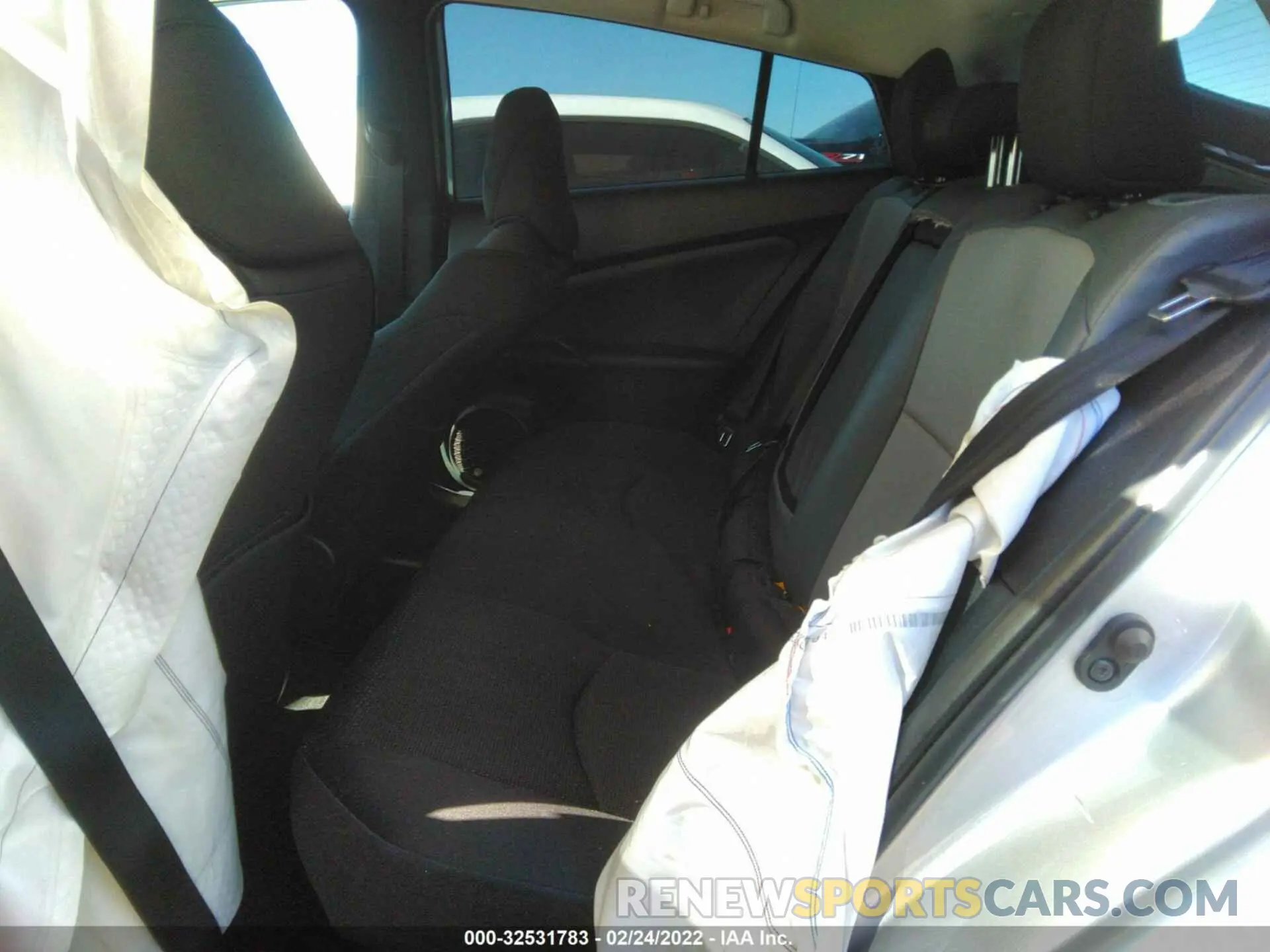 8 fotografías del automóvil dañado JTDKAMFU1M3130509 TOYOTA PRIUS 2021