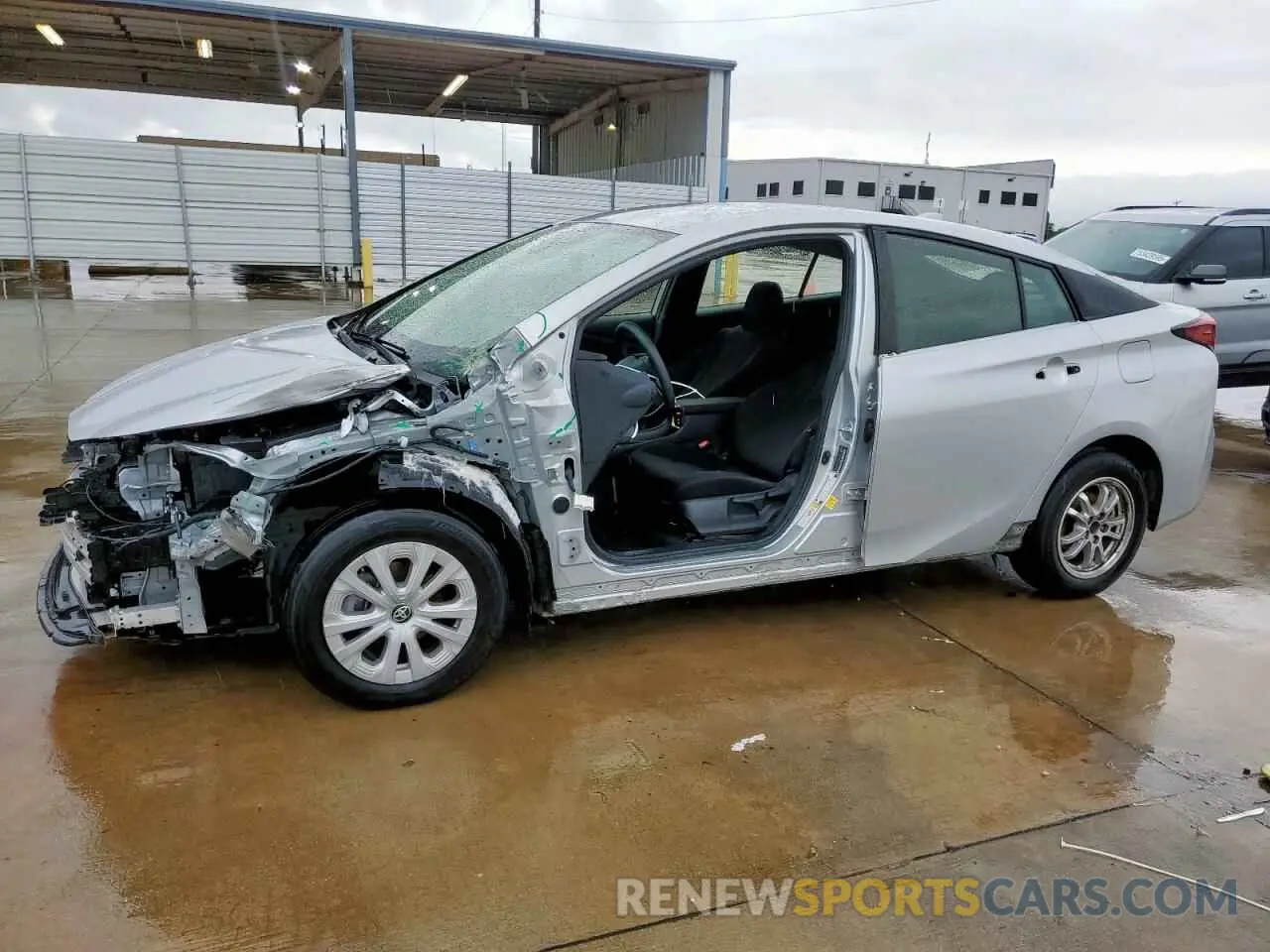 1 fotografías del automóvil dañado JTDKAMFU1M3142014 TOYOTA PRIUS 2021