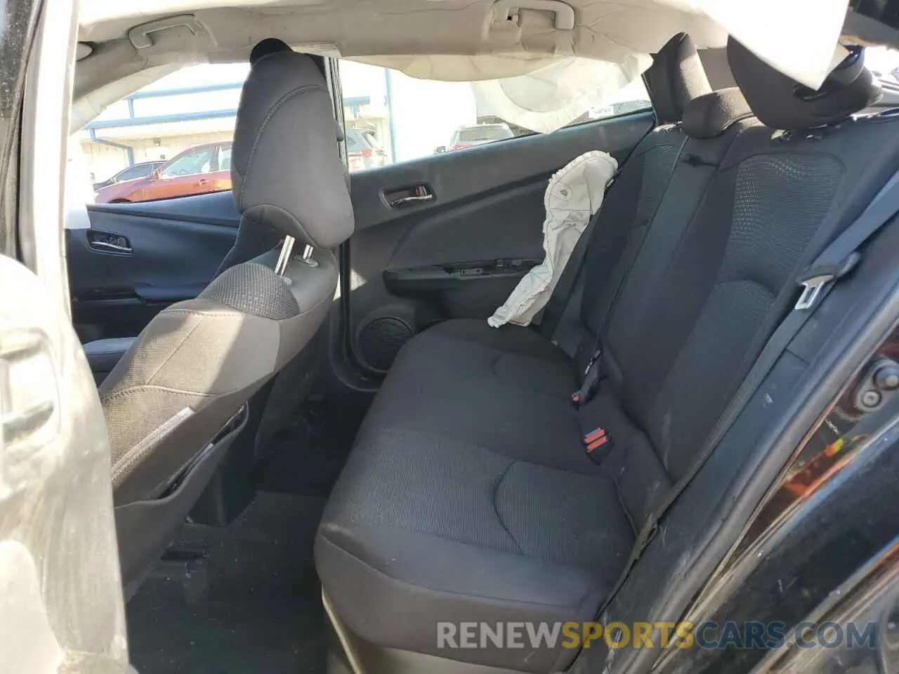 10 fotografías del automóvil dañado JTDKAMFU1M3146953 TOYOTA PRIUS 2021
