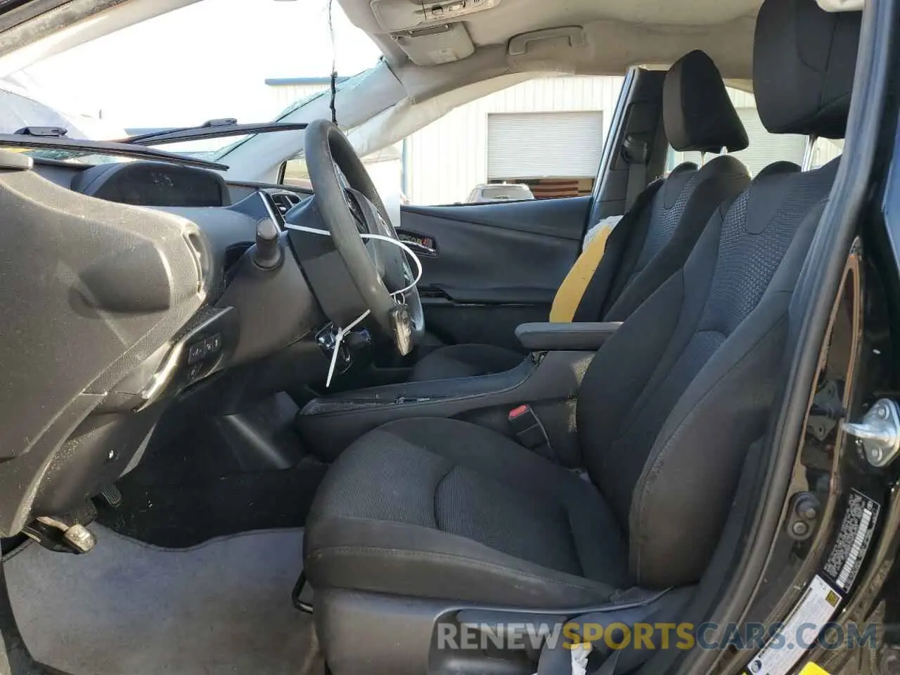 7 fotografías del automóvil dañado JTDKAMFU1M3146953 TOYOTA PRIUS 2021