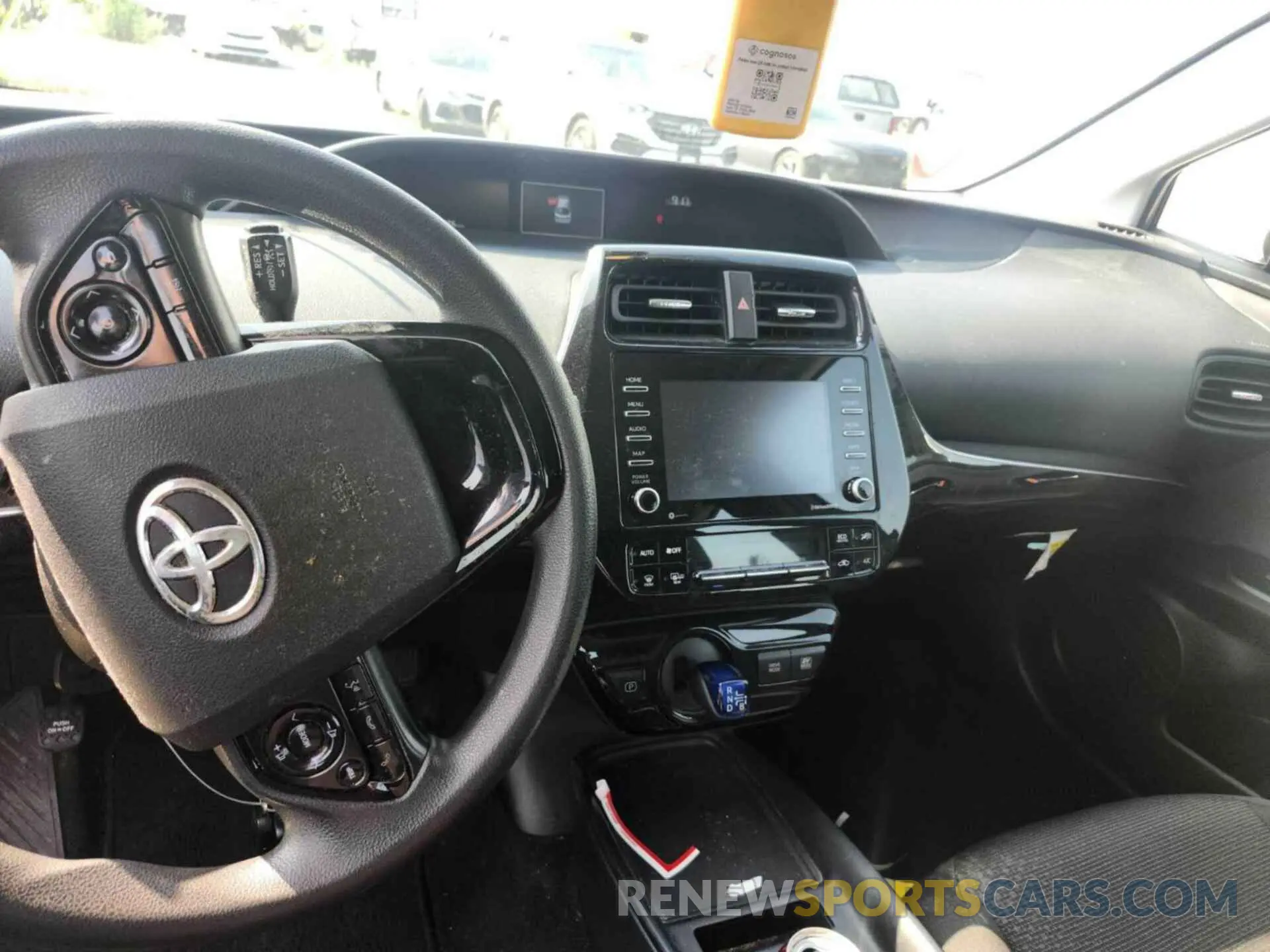 11 fotografías del automóvil dañado JTDKAMFU1M3151859 TOYOTA PRIUS 2021