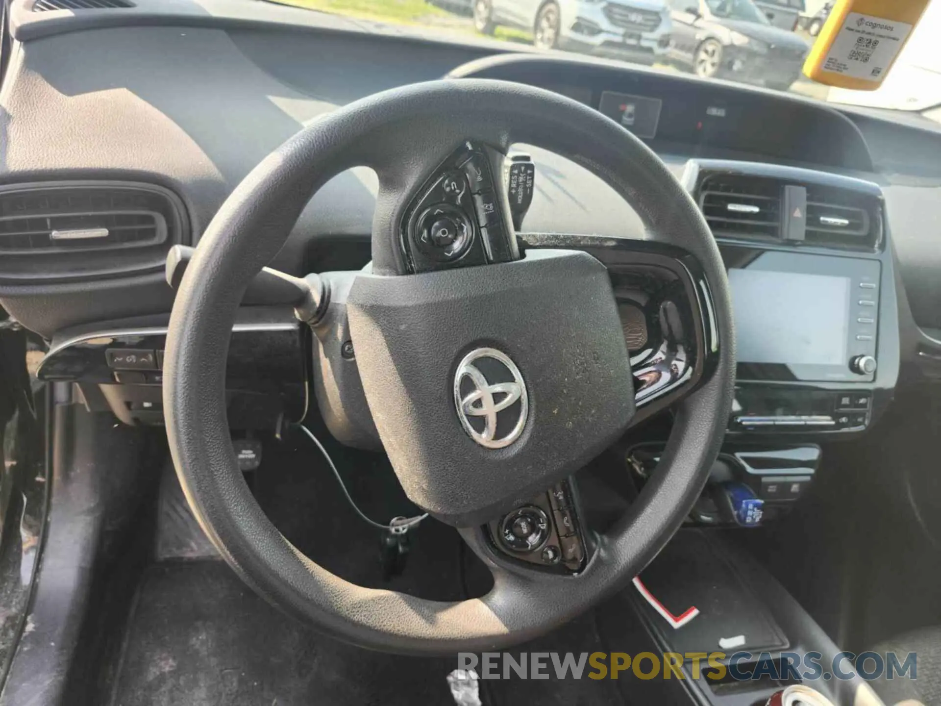 20 fotografías del automóvil dañado JTDKAMFU1M3151859 TOYOTA PRIUS 2021