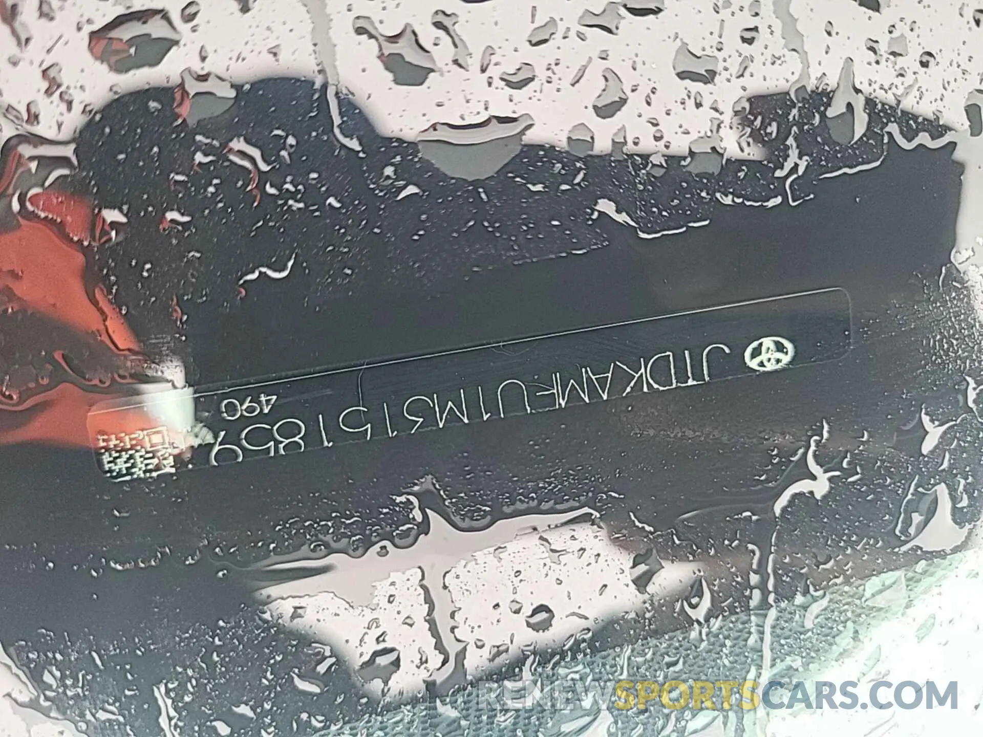 7 fotografías del automóvil dañado JTDKAMFU1M3151859 TOYOTA PRIUS 2021
