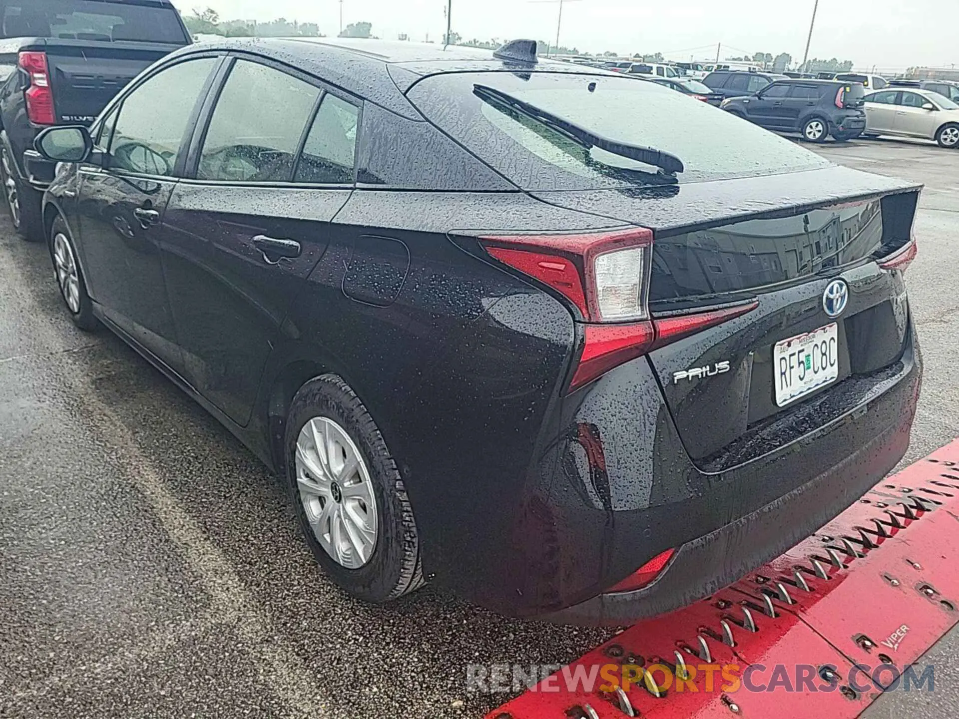 9 fotografías del automóvil dañado JTDKAMFU1M3151859 TOYOTA PRIUS 2021