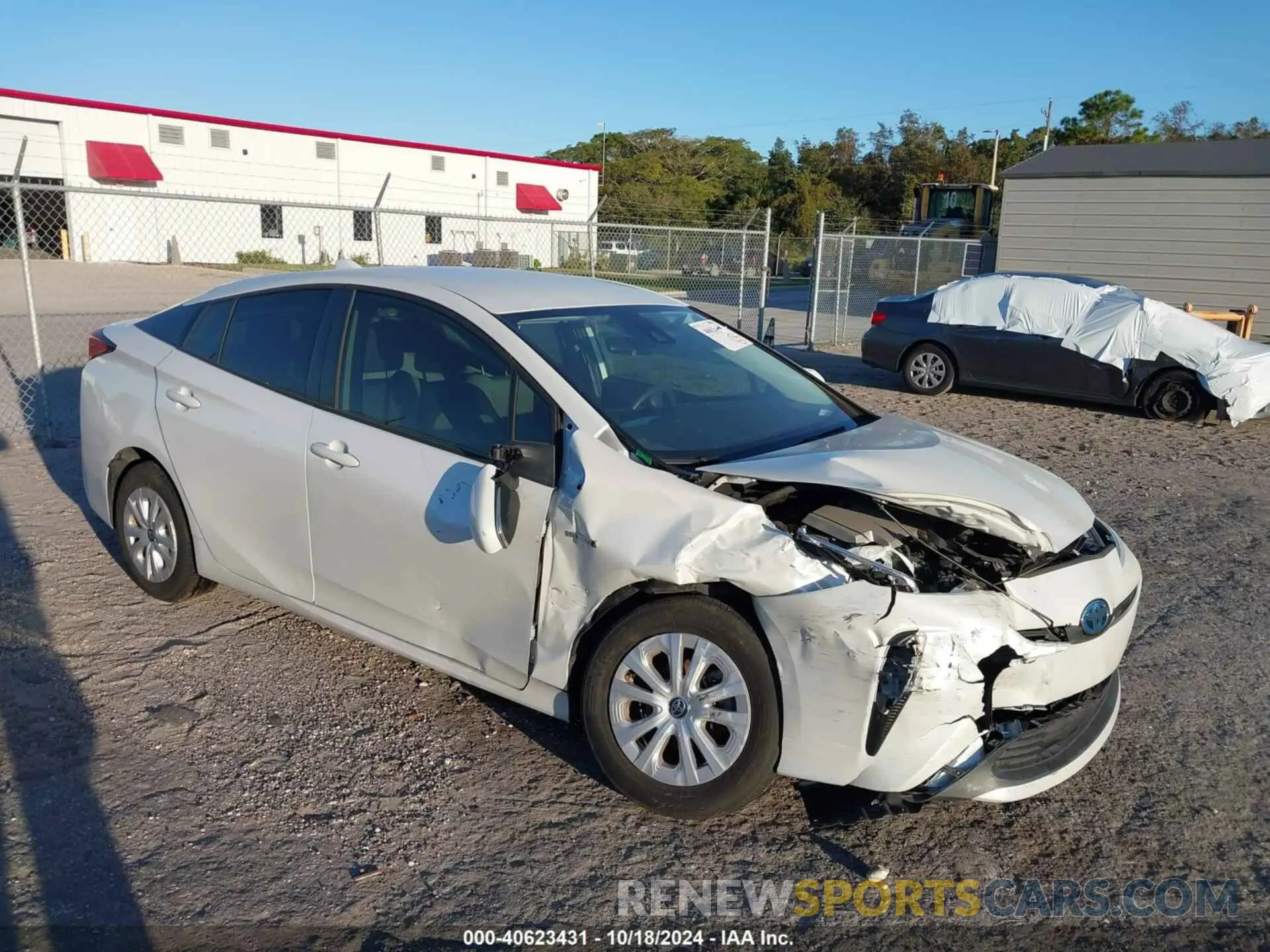 1 fotografías del automóvil dañado JTDKAMFU2M3141504 TOYOTA PRIUS 2021