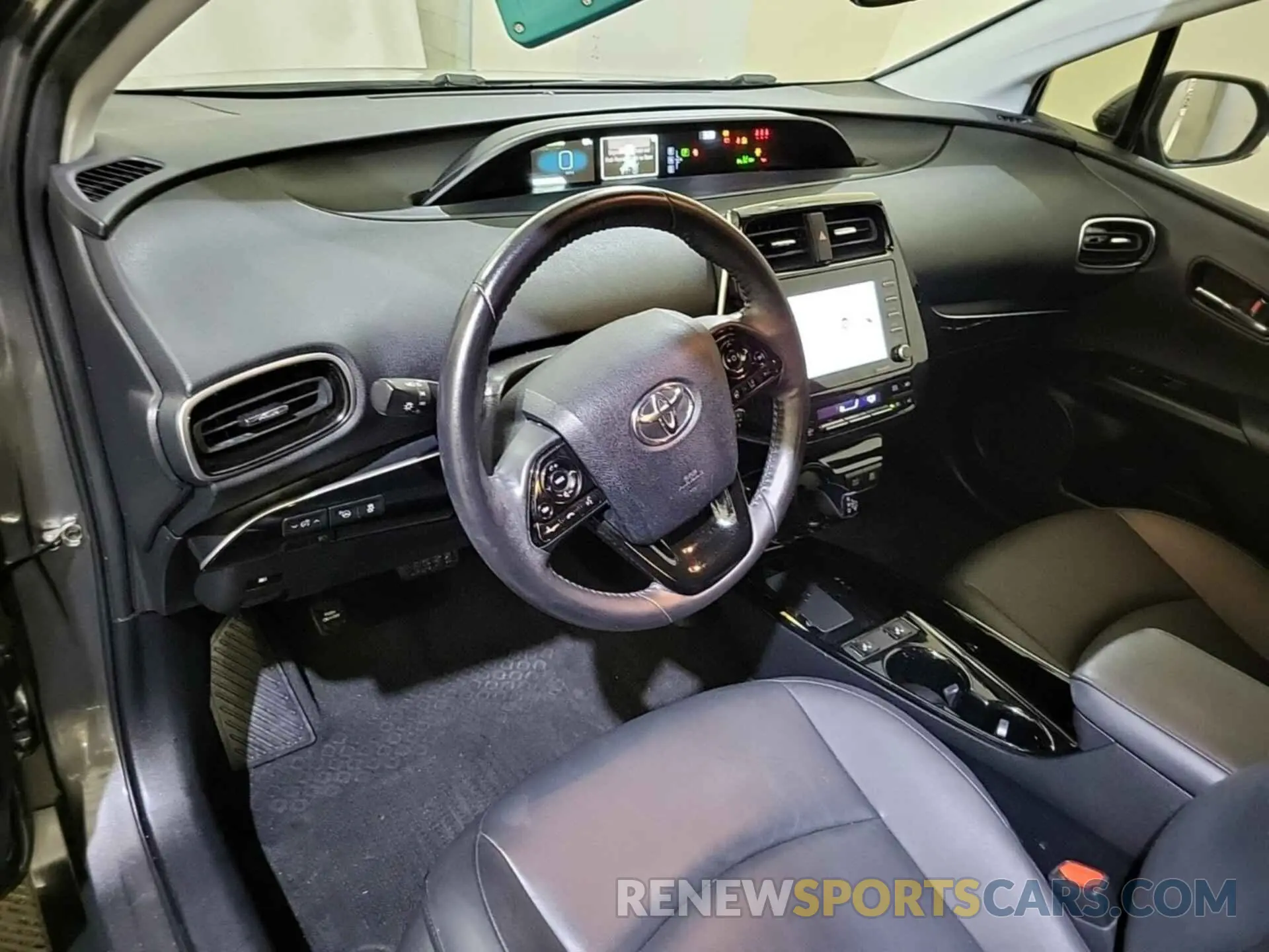 6 fotografías del automóvil dañado JTDKAMFU2M3143124 TOYOTA PRIUS 2021