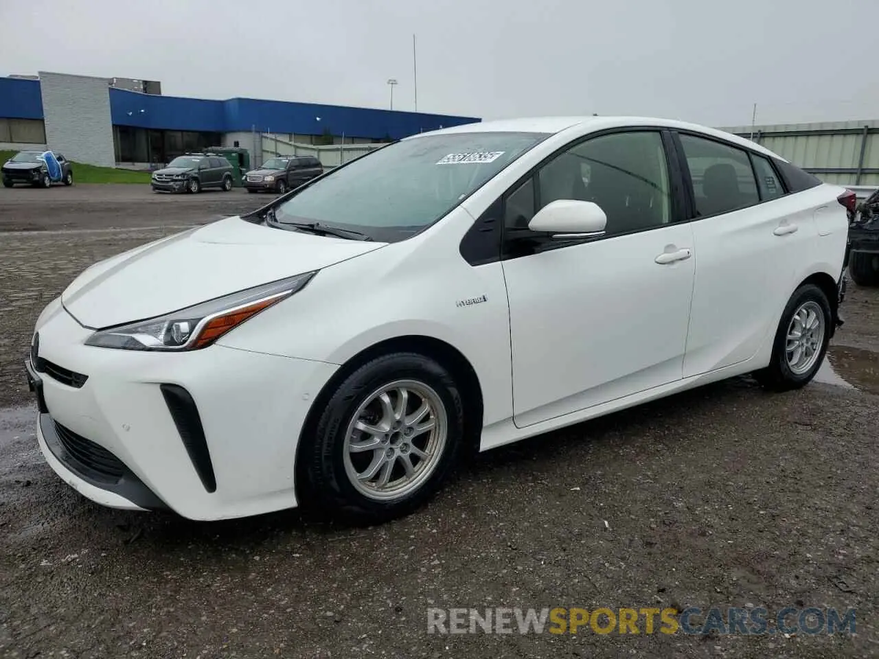 1 fotografías del automóvil dañado JTDKAMFU2M3150350 TOYOTA PRIUS 2021