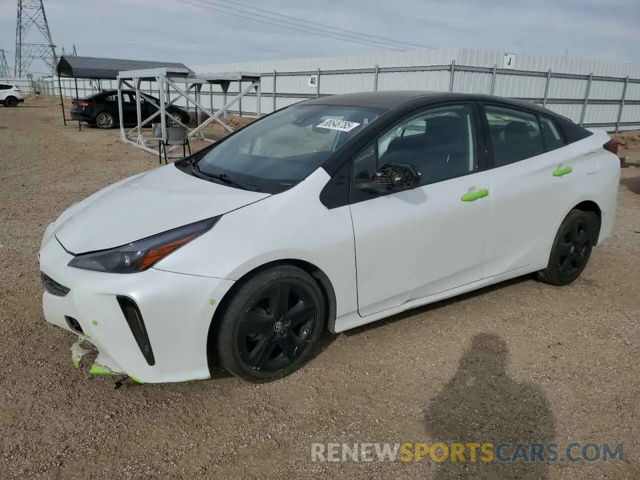 1 fotografías del automóvil dañado JTDKAMFU3M3126686 TOYOTA PRIUS 2021
