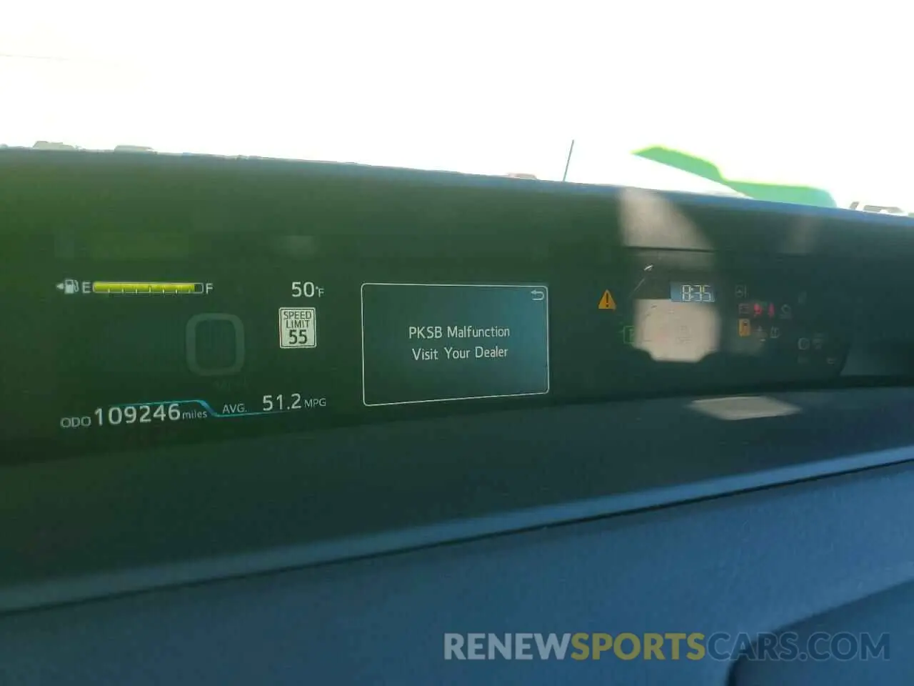 9 fotografías del automóvil dañado JTDKAMFU3M3126686 TOYOTA PRIUS 2021