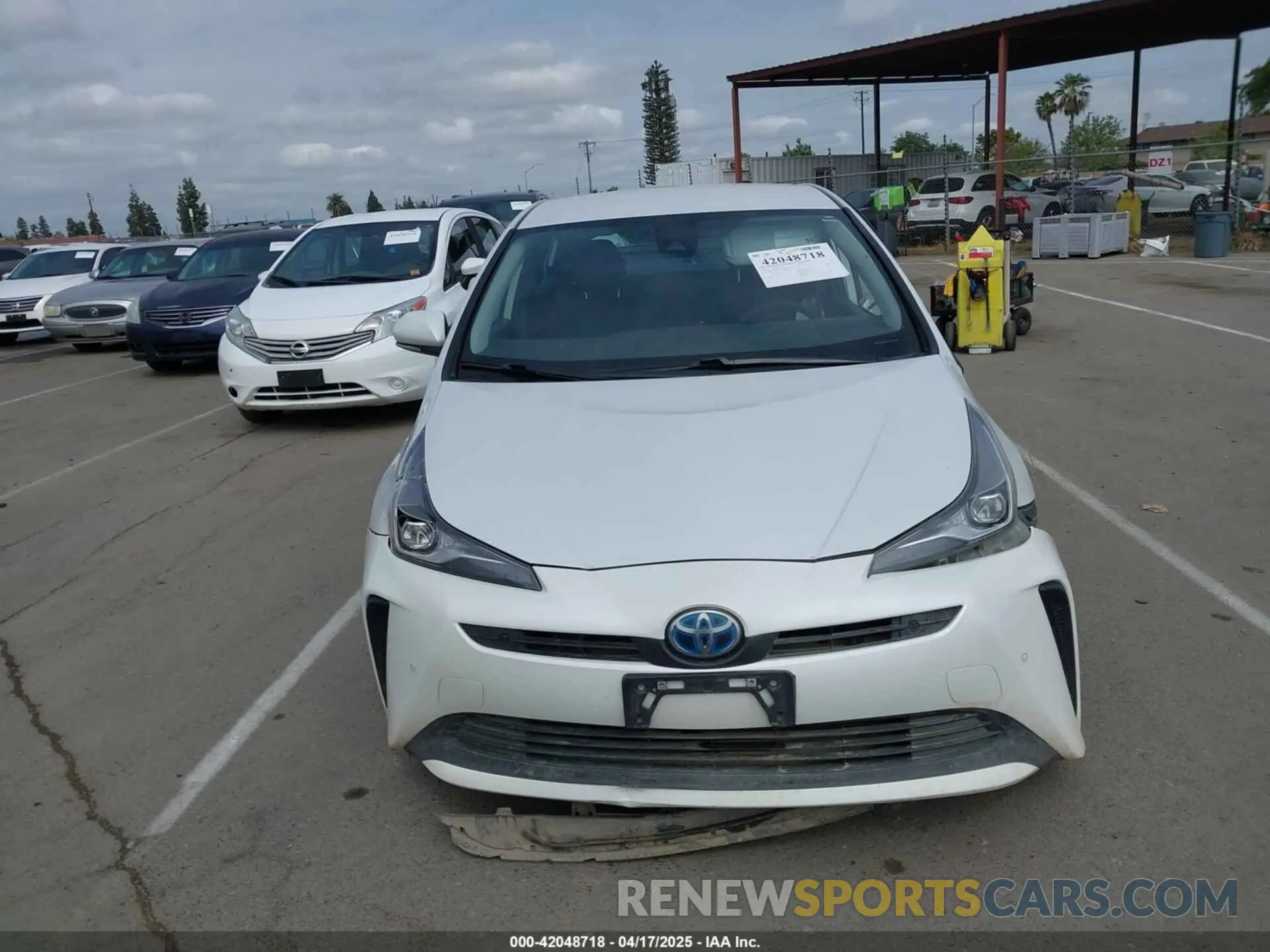 12 fotografías del automóvil dañado JTDKAMFU3M3129569 TOYOTA PRIUS 2021