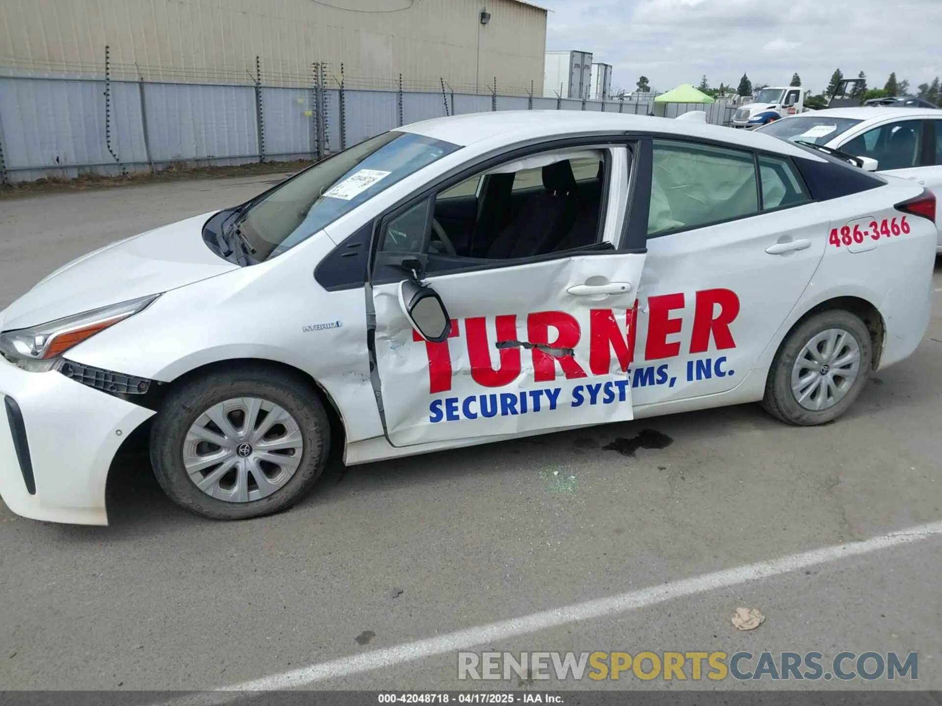 6 fotografías del automóvil dañado JTDKAMFU3M3129569 TOYOTA PRIUS 2021