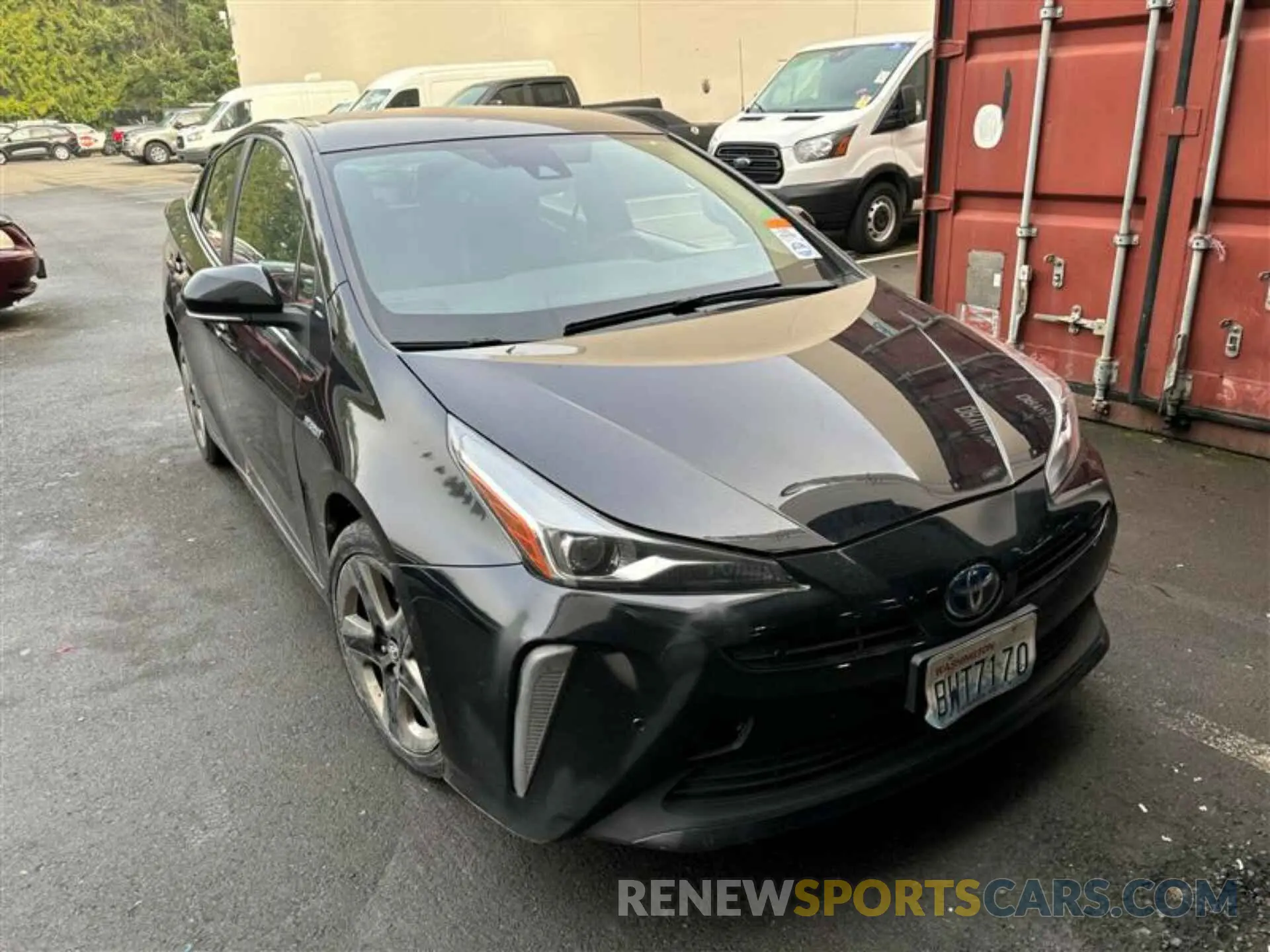 10 fotografías del automóvil dañado JTDKAMFU3M3136568 TOYOTA PRIUS 2021