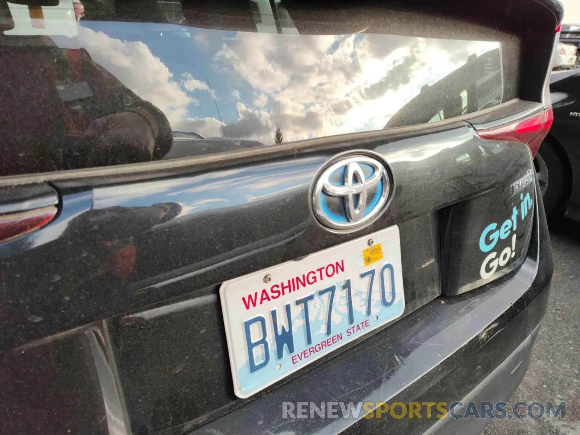 23 fotografías del automóvil dañado JTDKAMFU3M3136568 TOYOTA PRIUS 2021