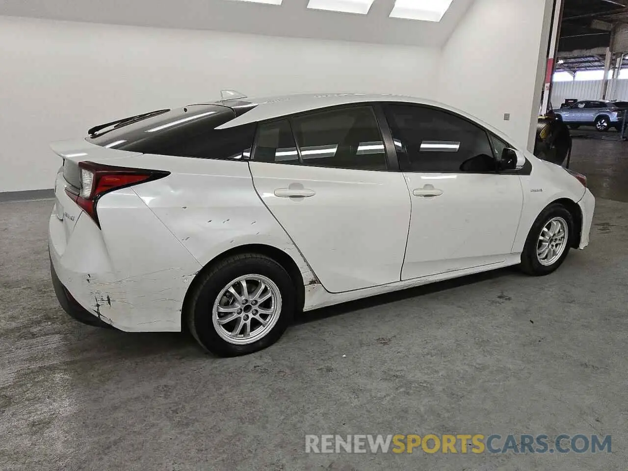 3 fotografías del automóvil dañado JTDKAMFU3M3141253 TOYOTA PRIUS 2021