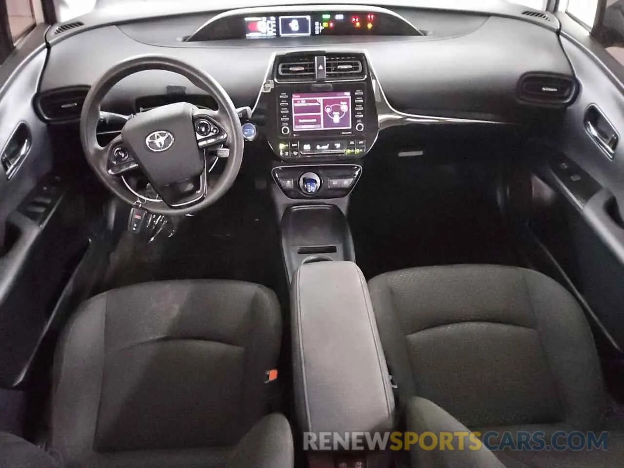 8 fotografías del automóvil dañado JTDKAMFU3M3141253 TOYOTA PRIUS 2021