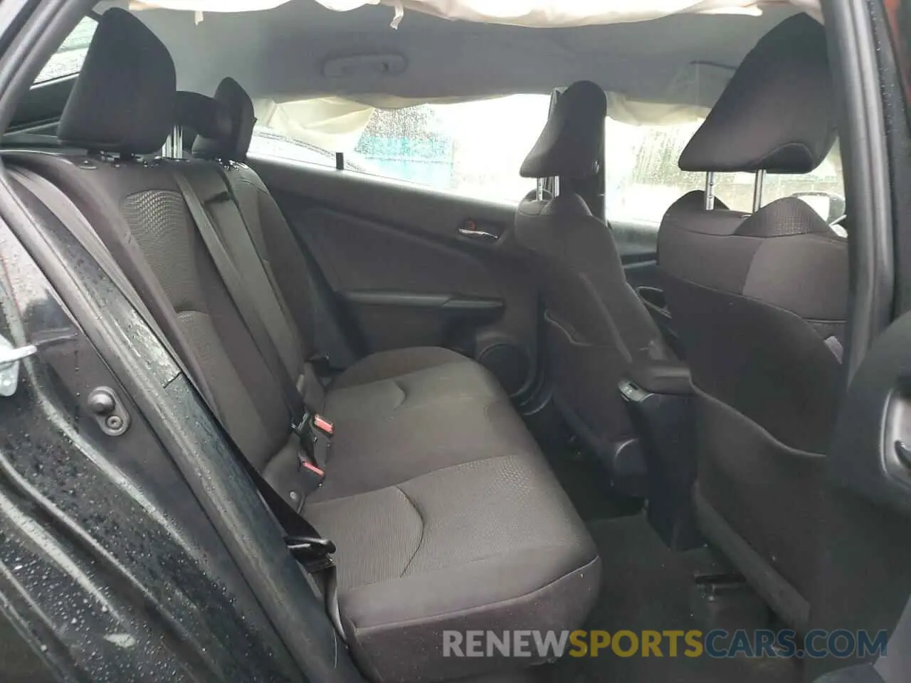 10 fotografías del automóvil dañado JTDKAMFU3M3148445 TOYOTA PRIUS 2021
