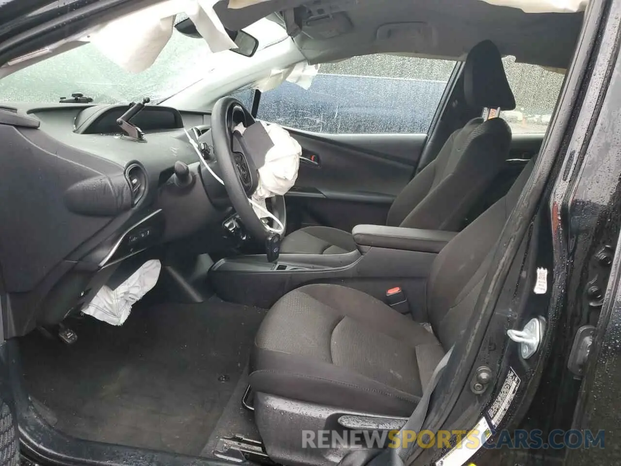 7 fotografías del automóvil dañado JTDKAMFU3M3148445 TOYOTA PRIUS 2021