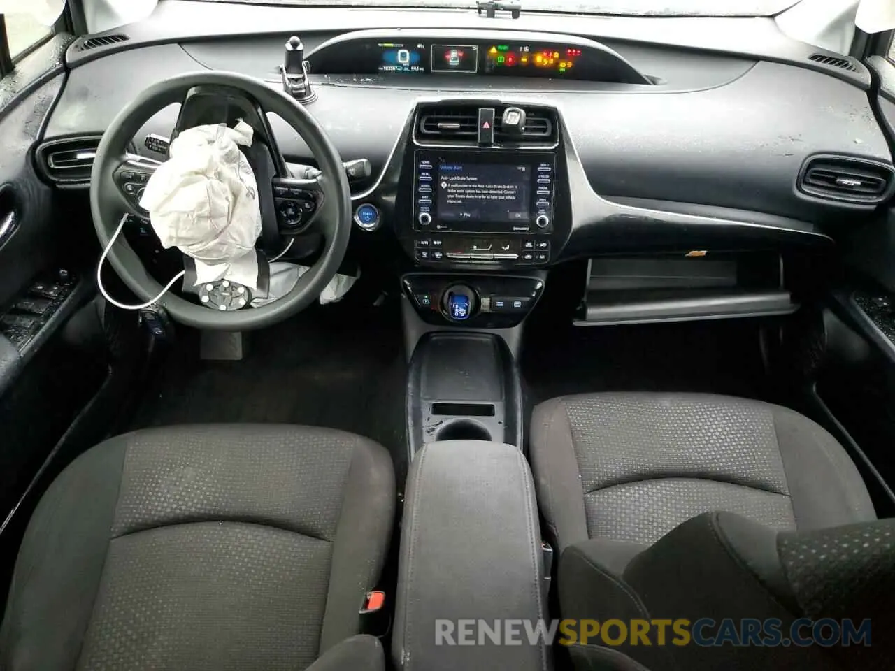 8 fotografías del automóvil dañado JTDKAMFU3M3148445 TOYOTA PRIUS 2021