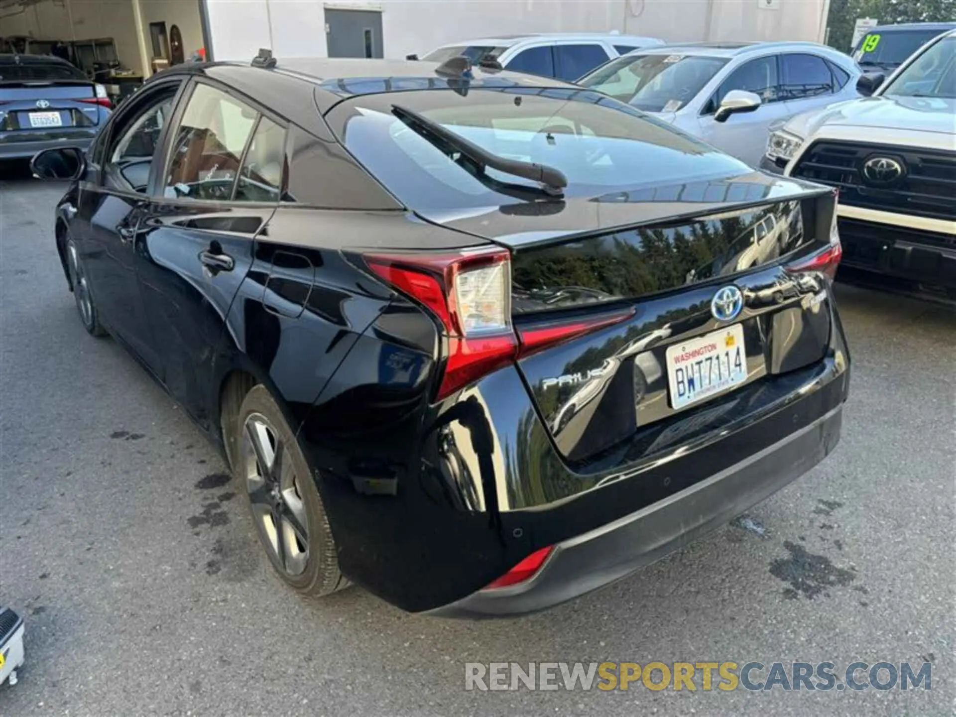 21 fotografías del automóvil dañado JTDKAMFU4M3136322 TOYOTA PRIUS 2021