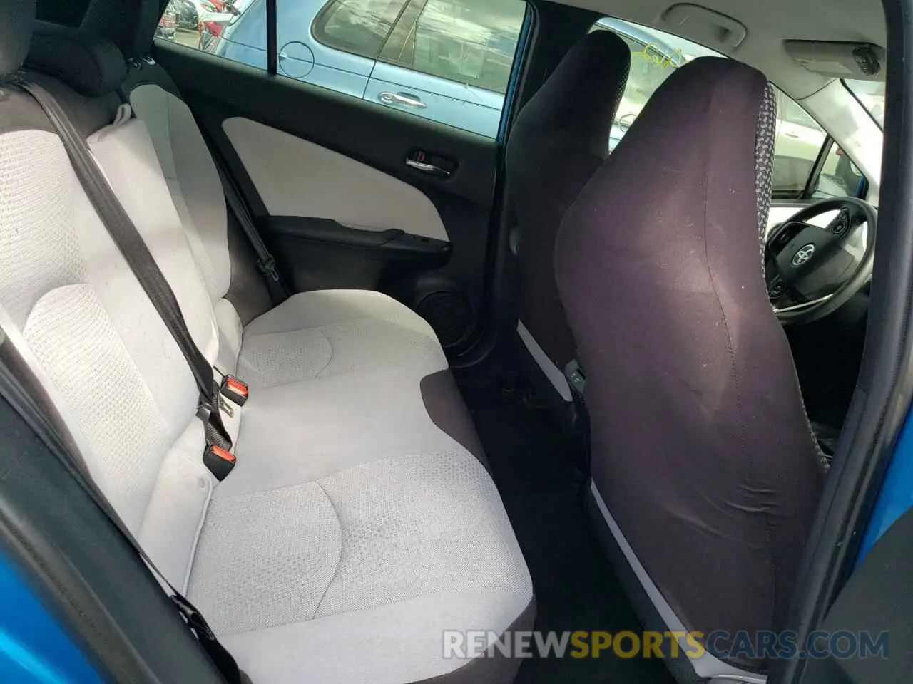 6 fotografías del automóvil dañado JTDKAMFU4M3137194 TOYOTA PRIUS 2021