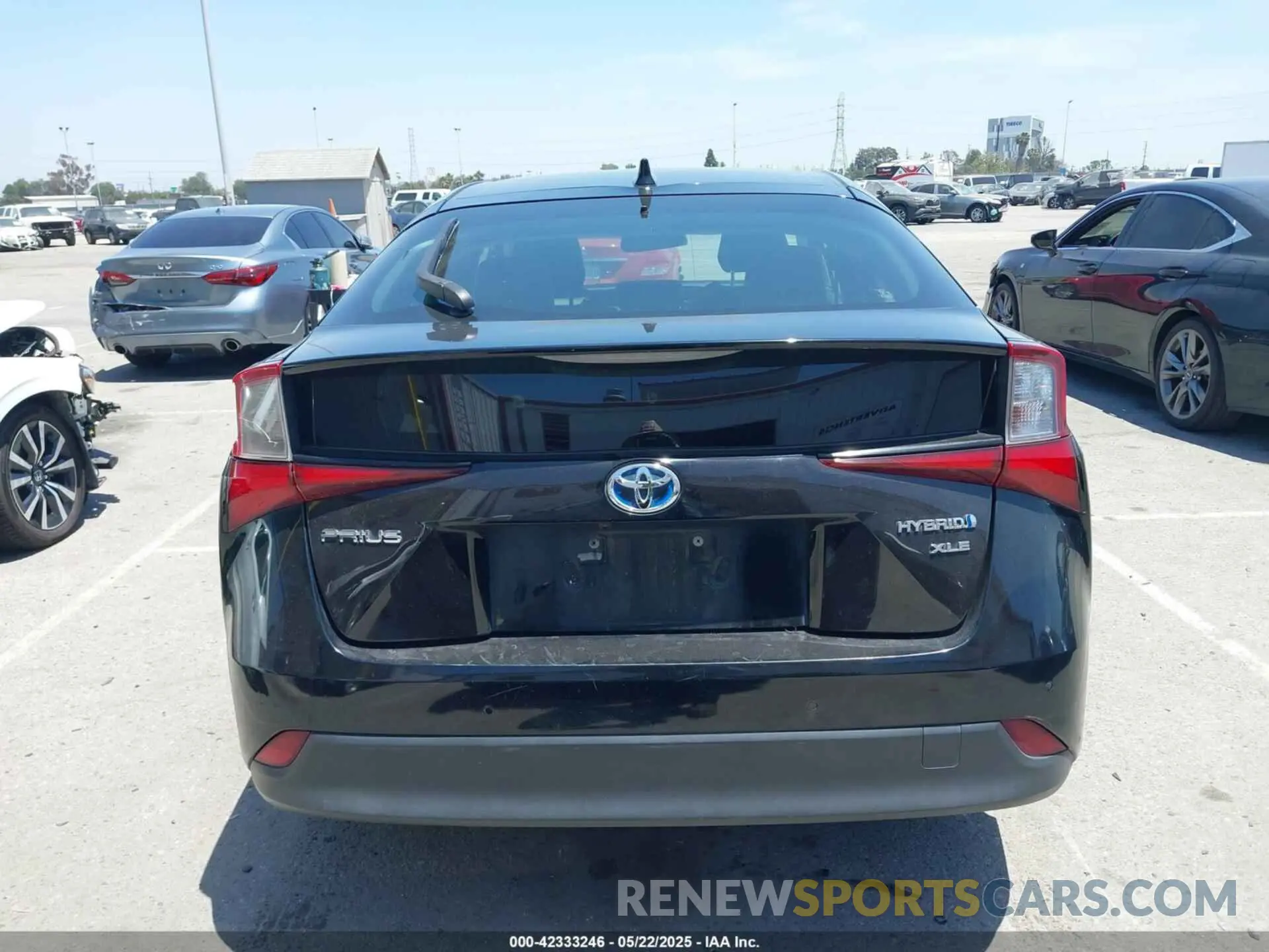 16 fotografías del automóvil dañado JTDKAMFU4M3143948 TOYOTA PRIUS 2021