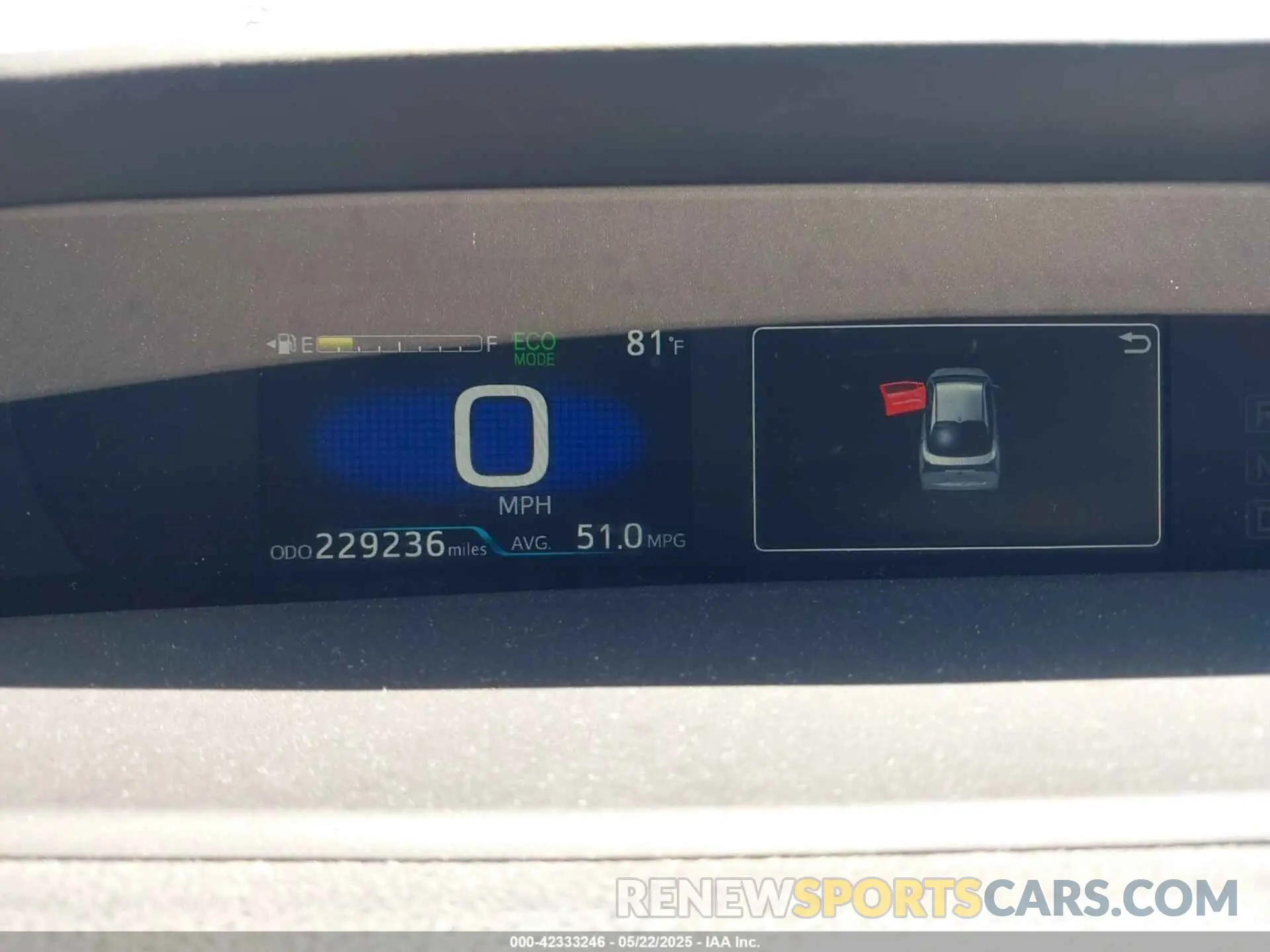 7 fotografías del automóvil dañado JTDKAMFU4M3143948 TOYOTA PRIUS 2021