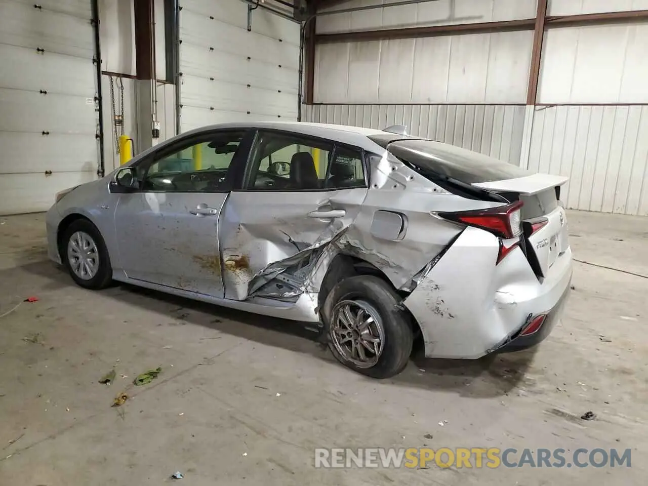2 fotografías del automóvil dañado JTDKAMFU4M3145537 TOYOTA PRIUS 2021