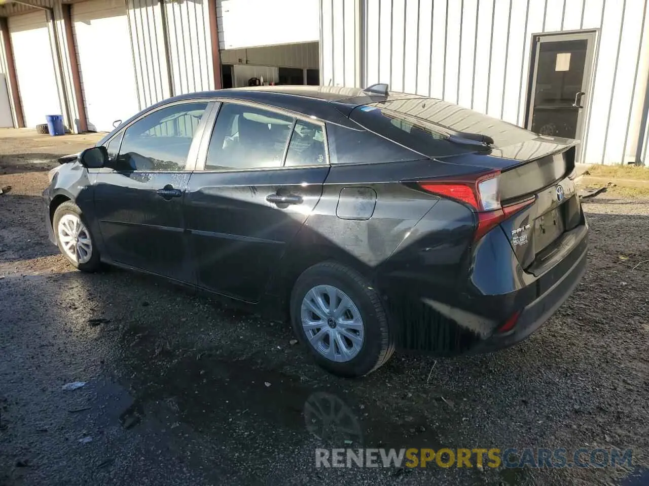 2 fotografías del automóvil dañado JTDKAMFU4M3147434 TOYOTA PRIUS 2021