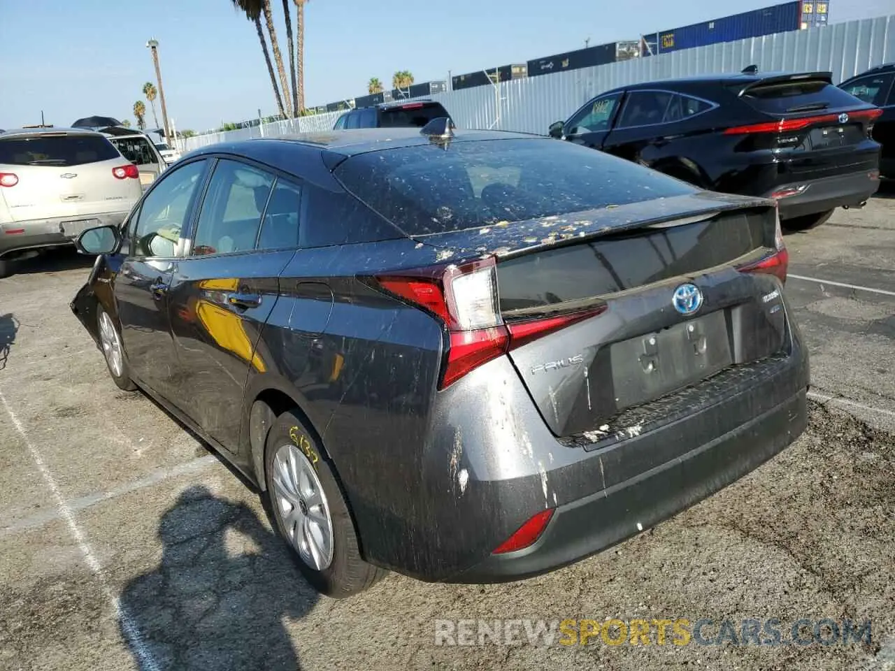 3 fotografías del automóvil dañado JTDKAMFU4M3151788 TOYOTA PRIUS 2021