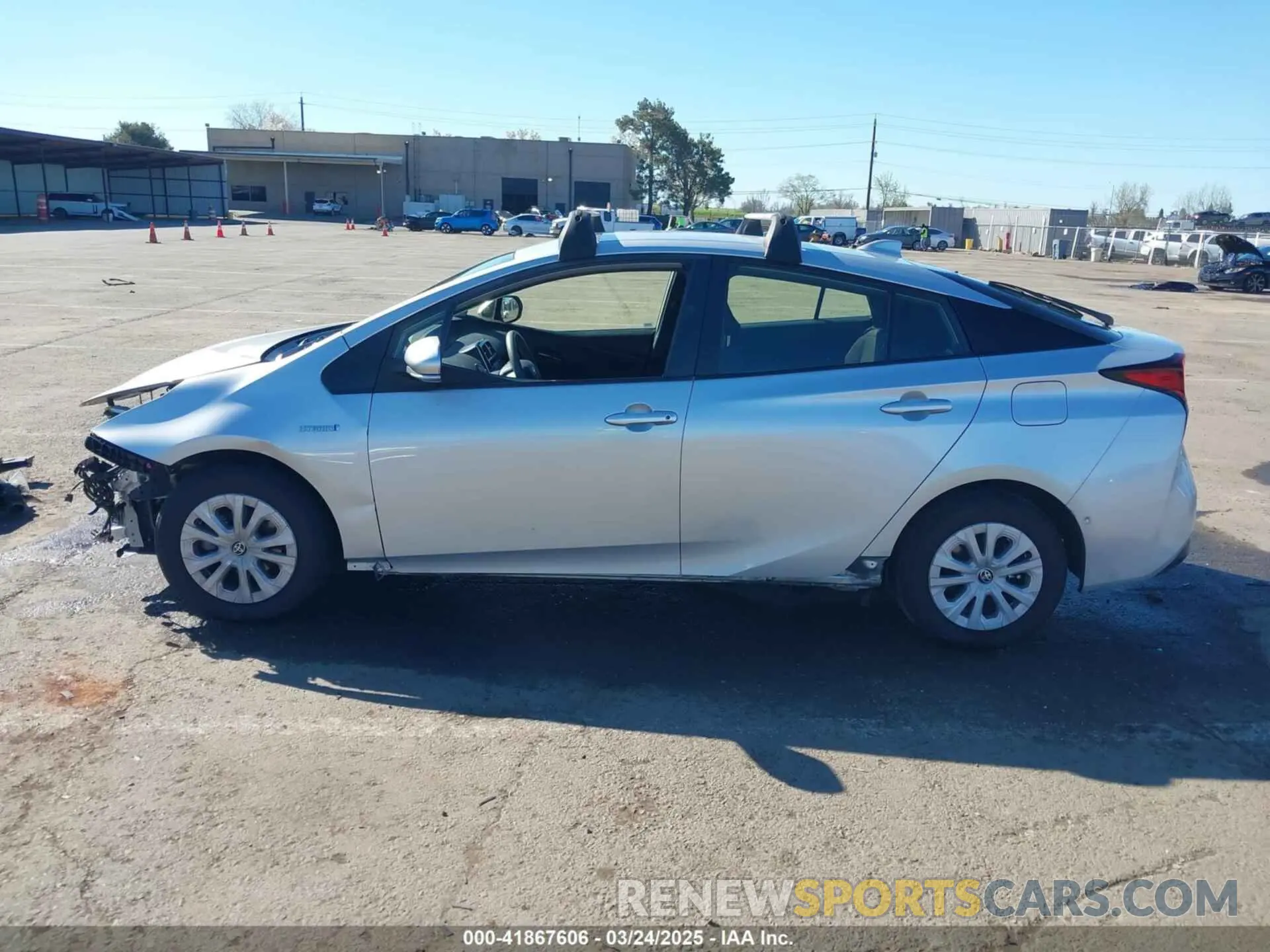 15 fotografías del automóvil dañado JTDKAMFU5M3130478 TOYOTA PRIUS 2021