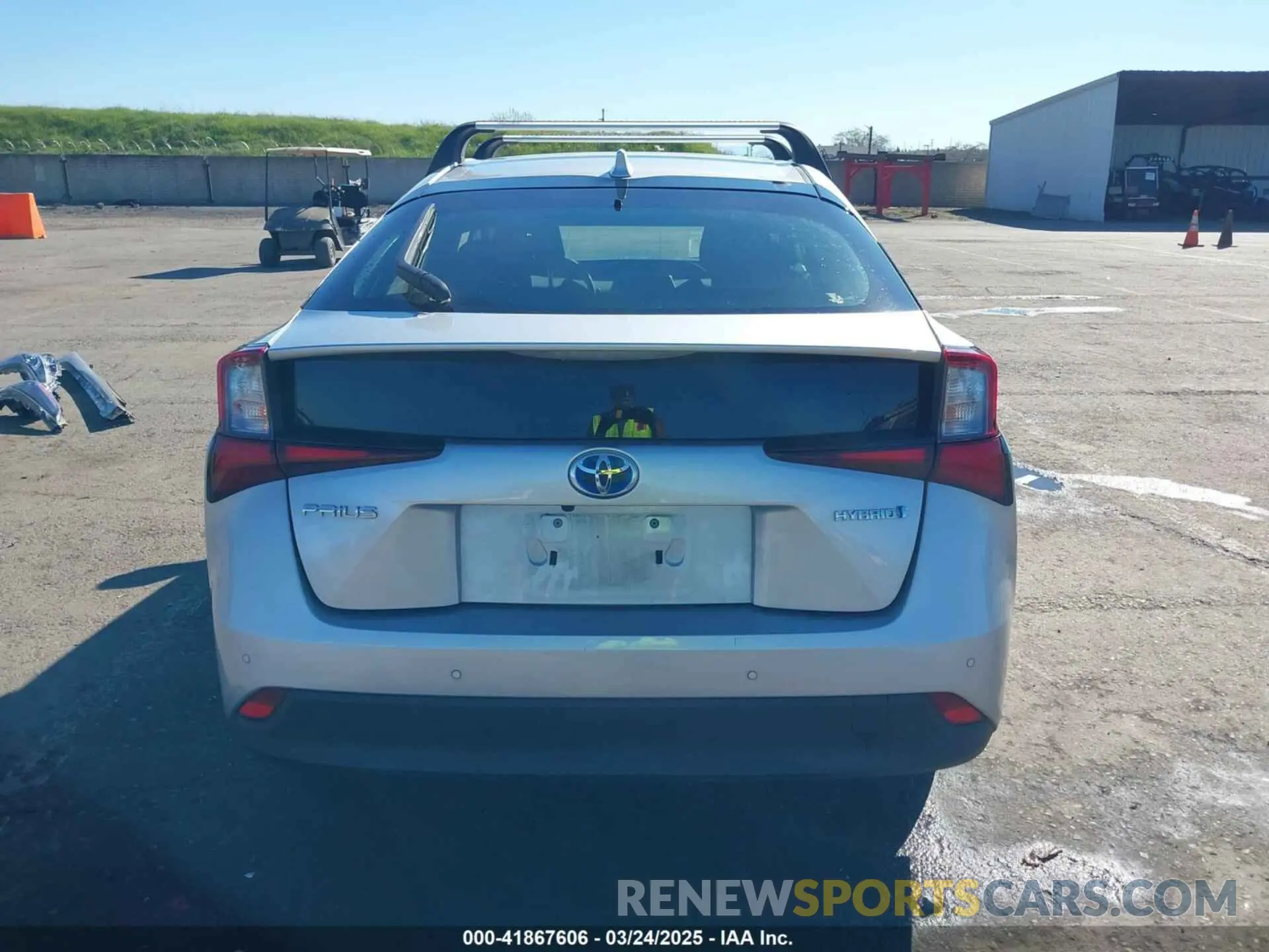 17 fotografías del automóvil dañado JTDKAMFU5M3130478 TOYOTA PRIUS 2021