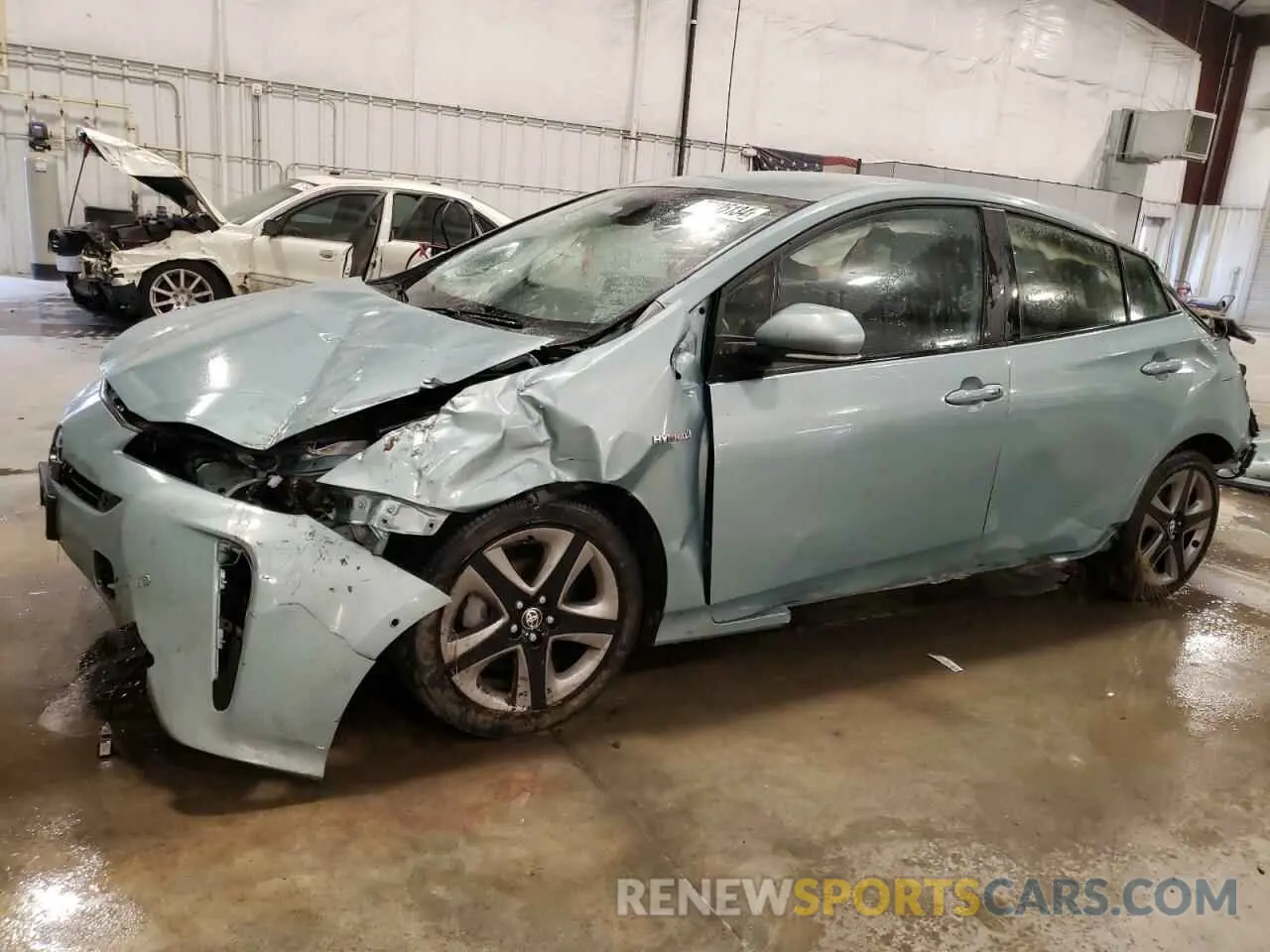 1 fotografías del automóvil dañado JTDKAMFU5M3131288 TOYOTA PRIUS 2021