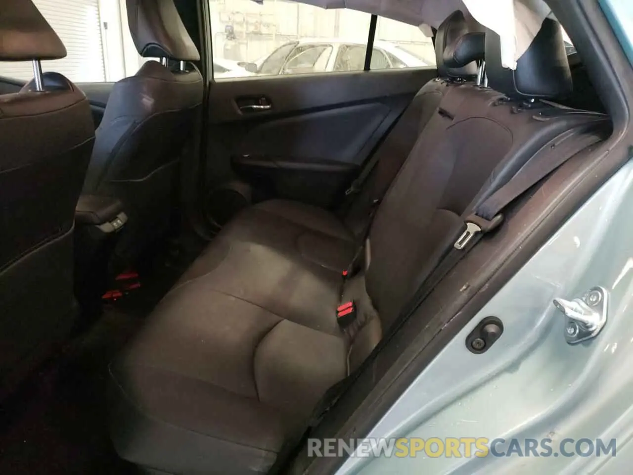 10 fotografías del automóvil dañado JTDKAMFU5M3131288 TOYOTA PRIUS 2021