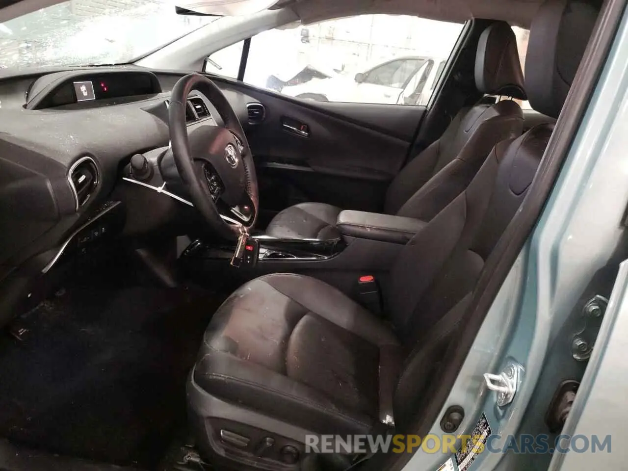 7 fotografías del automóvil dañado JTDKAMFU5M3131288 TOYOTA PRIUS 2021