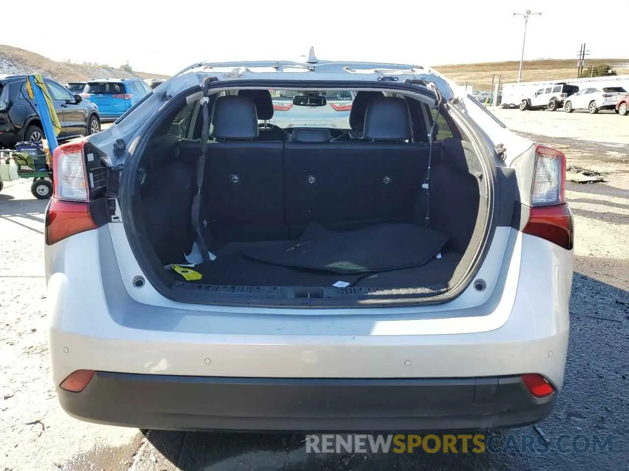 6 fotografías del automóvil dañado JTDKAMFU5M3140461 TOYOTA PRIUS 2021