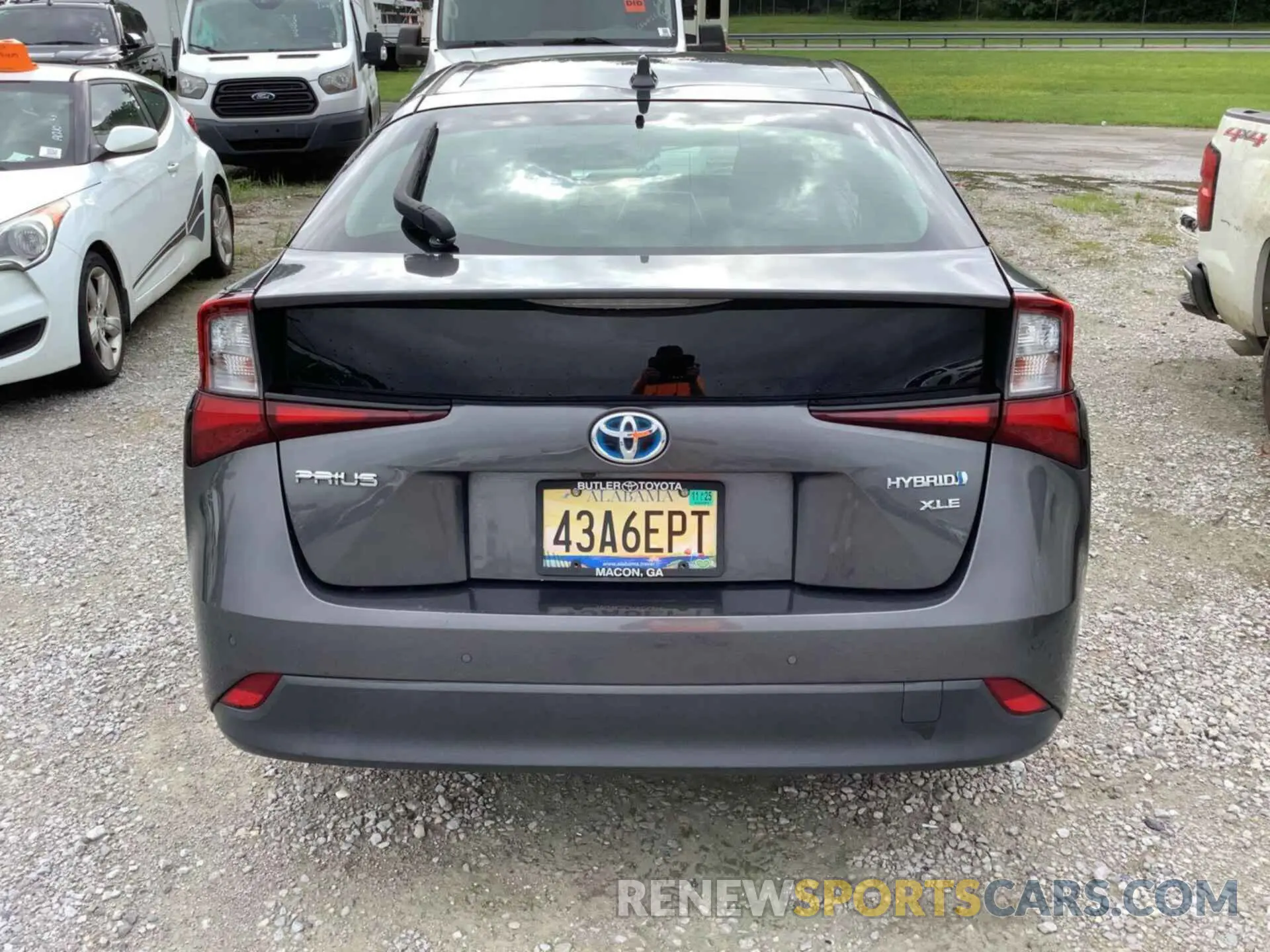 11 fotografías del automóvil dañado JTDKAMFU5M3141383 TOYOTA PRIUS 2021